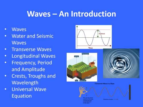 Waves - An Introduction - A Physics Lesson Package by Teach With Fergy