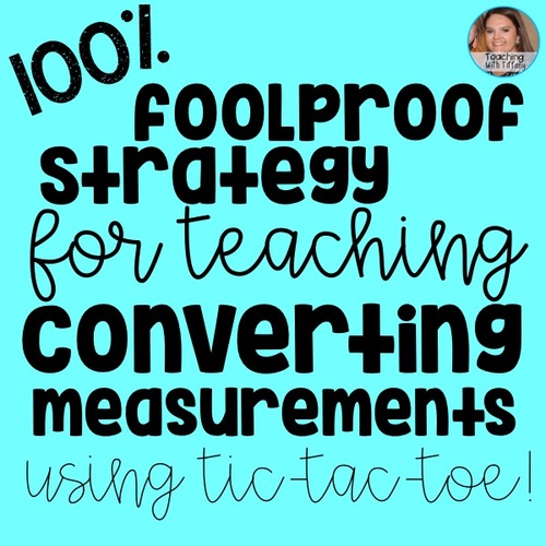 Preview of Converting Units of Measurement Strategy