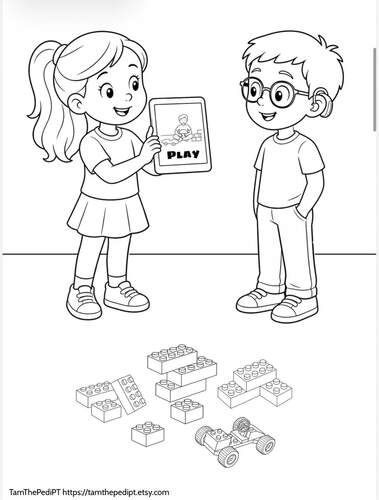 Inclusive Coloring Pages | Disability Awareness | Special Ed, PT/OT ...
