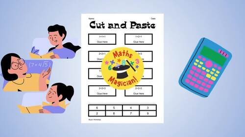 Cut and Paste Math Version 2 BUNDLE