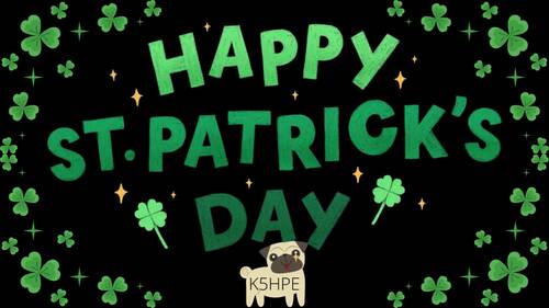 Preview of Leprechaun Dance St Patrick's Day Exercise, Creative Movement!! Brain Break