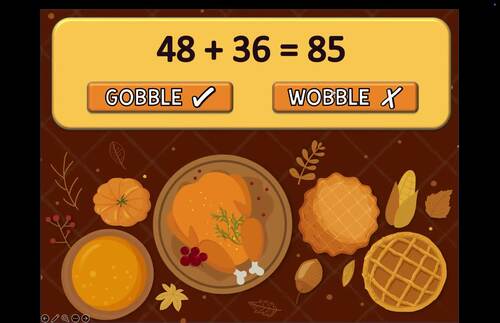 Thanksgiving Addition with Regrouping Games & Digital Escape Room 3rd Grade