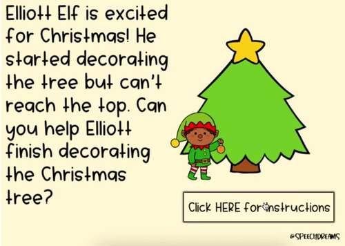 Christmas Speech Therapy Boom Cards by Speech Dreams | TPT