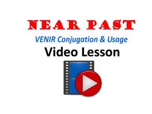 Preview of VENIR with Infinitives (Near Past): French Video Lesson