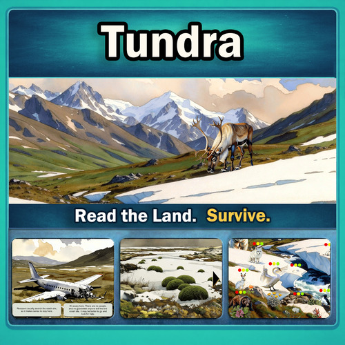 Preview of Discover the Tundra Biome: Animals, Survival & Adaptations Science Lesson