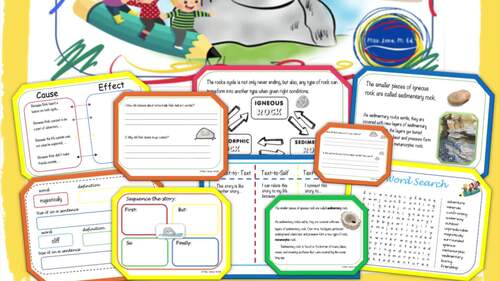 Rick the Rock of the Room 214 Activities and Lesson by Mrs Lena | TPT