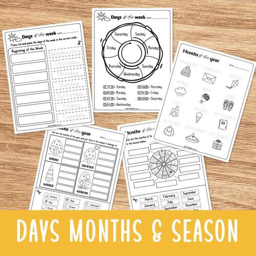 Summer Preschool Worksheets | June Morning Work Activities by ...