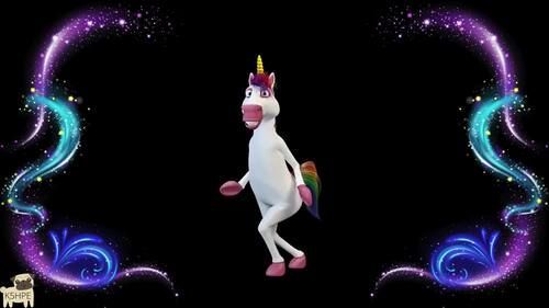 Preview of Unicorn Horse Dance! Brain Break Classroom Exercise, Creative Movement!!