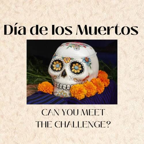 Day of the Dead Reading Comprehension Escape Room Challenge by