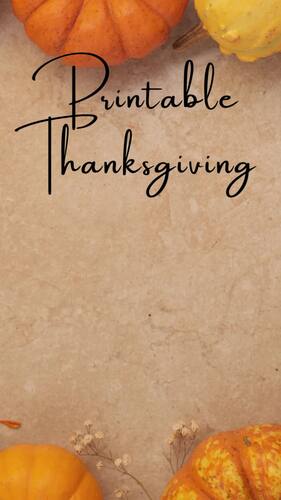 Printable Thanksgiving Postcards. Seasonal Thanksgiving Writing Activity.