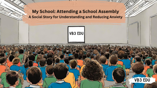 Preview of A Social Story about Attending a School Assembly Video and PDF