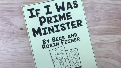 If I Was Prime Minister By Beck And Robin Feiner Book Activities Year 