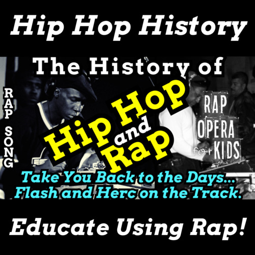 Preview of "On the Streets Making Beats" History of Hip Hop and Rap Music Song