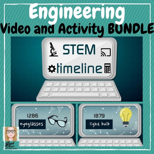 Preview of Engineering (STEM) - Scientific Inventions and Discoveries Timeline BUNDLE!!