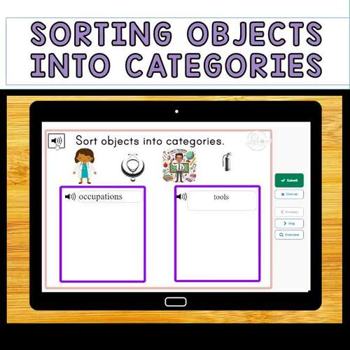 Sorting Objects Into Categories BOOM™ CARDS | Category Sort | TPT