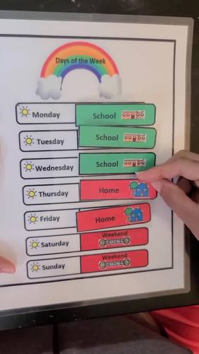 Preview of When Do I have School?