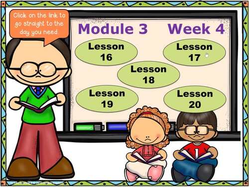 HMH Into Reading - Kindergarten Structured Literacy Presentation - Module 4