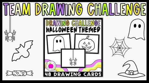 AVID Halloween Team Building Drawing Activity for Communication Skills