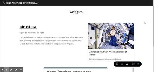 African American Inventors and Scientists WebQuest/Escape the Room