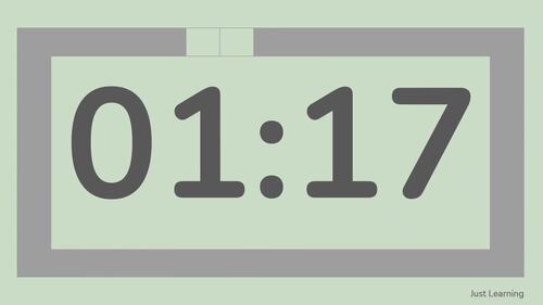 45 Minute Classroom Timer by We're All Just Learning | TPT