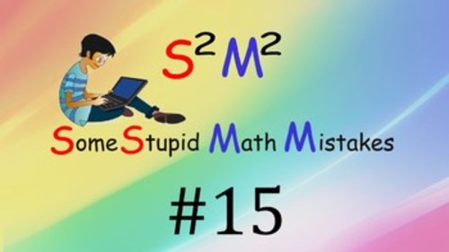 Preview of Mathematics  Common Math Mistakes #15 (Circle)