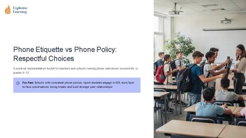 Phone Etiquette vs Phone Policy Respectful Choices Implementation ...
