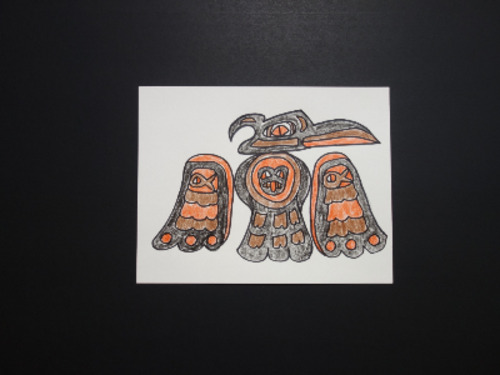 Preview of Let's Draw a Tlingit Thunderbird!