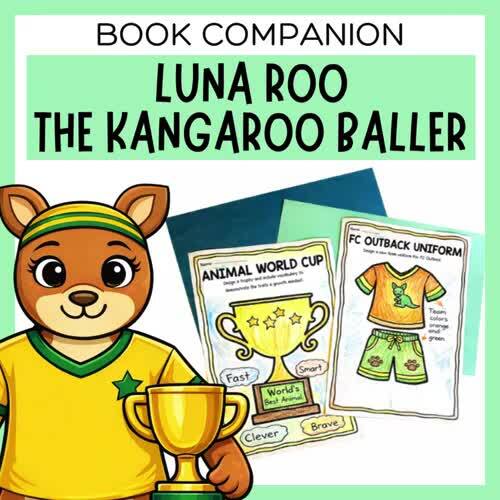 Luna Roo Worksheets & Word Wall Cards | Literacy Activities | NSS 2026 ...