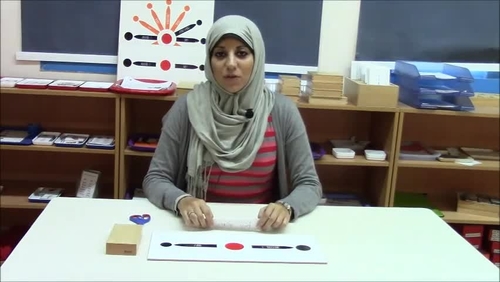 Preview of Montessori Simple Sentence Analysis box A