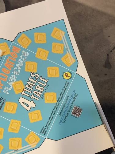 Multiplication Flashcards: Facts 1 – 12 (Printable + Free Pasta!)