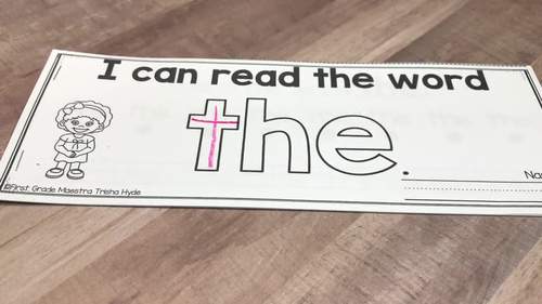 Sight Word Books BUNDLE by First Grade Maestra Trisha Hyde | TpT