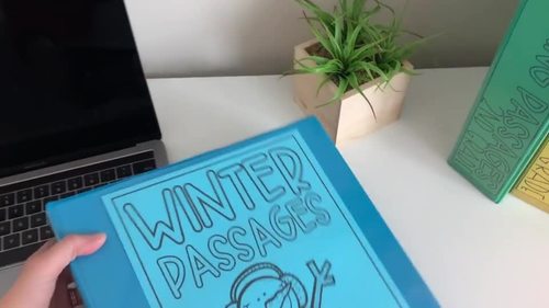 Reading Comprehension Passages and Questions | Winter Bundle | TpT