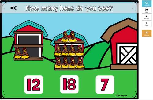 Counting to 20 - Boom Cards by Keri Brown | TPT