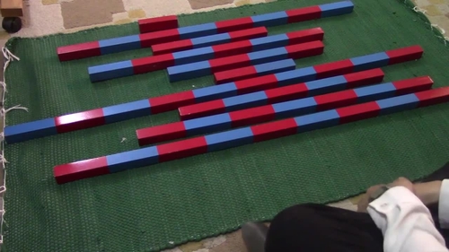 Preview of Montessori Number Rods presentation 1