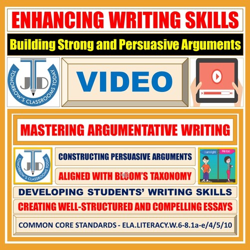 Preview of Mastering Argumentative Writing: Building Strong and Persuasive Arguments