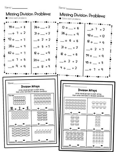 Third Grade Math Mastery Bundle by Organika Studio - Fun Math Worksheets