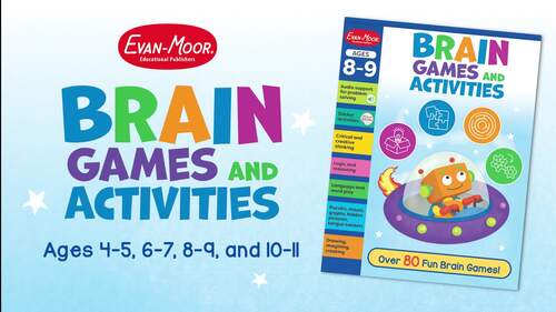 Brain Games and Activities, Ages 10-11 EM3130-EB by Evan-Moor | TPT