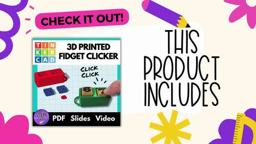 3D Printing Keyboard Clicker Tinkercad Lesson Plan for 3D Design Coding Course
