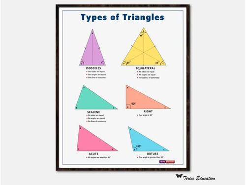 Types of Triangles by Tirine Education | TPT