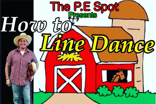 Preview of Distance Learning PE/ PE at home/ DIY PE Video: How to Line Dance