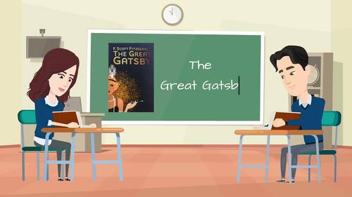 Preview of The Great Gatsby Chapter 5 Summary Video for Students: They Will Love This!
