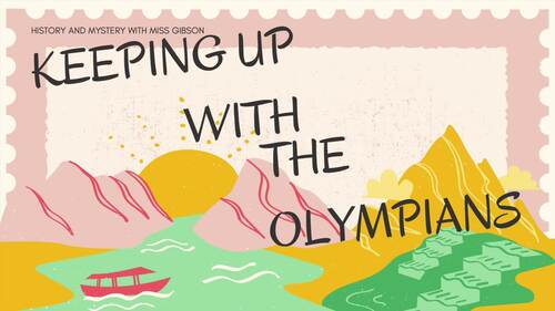 Preview of Keeping Up With the Olympians - whole lesson