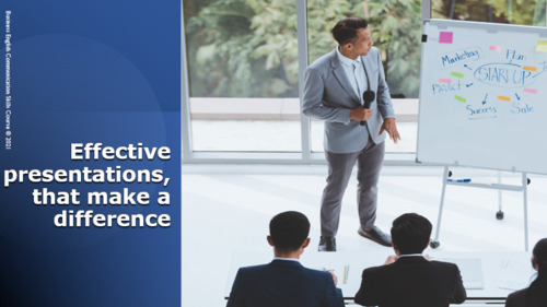 Preview of Effective presentations with Audio