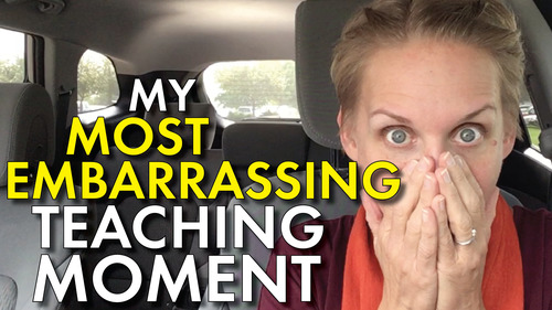 Worst Teacher Moment, My Most Embarrassing Classroom Moment by Laura ...