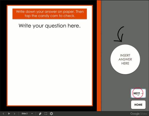 Google Slides PPT Game Template | Editable Self-Checking | Happy ...