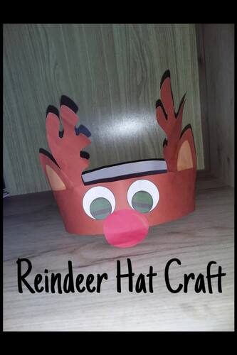 Reindeer shop headband craft