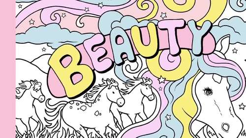 Color And Have Fun| Motivation Coloring Book For Girls And Kids Ready ...