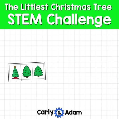 The Littlest Christmas Tree Read Aloud Pre-K STEM Challenge | TPT