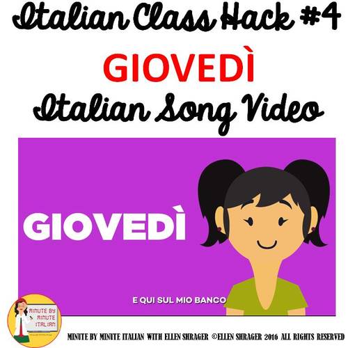 Preview of Italian Class Transition Video Thursday for CI TCI TPRS and 90% Target Language