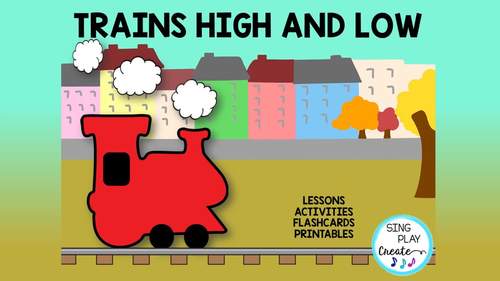 Kindergarten & First Grade Music Lessons: High, Low Pitch, Movement
